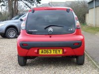 USED 2013 63 CITROEN C1 1.0 VTR PLUS 5d 67 BHP www.suffolkcarcentre.co.uk - Located at Ilketshall