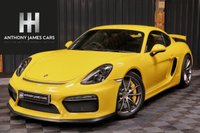 USED 2016 04 PORSCHE CAYMAN 3.8 GT4 2d 380 BHP PORSCHE WARRANTY MARCH 2024, PORSCHE CARBON CERAMIC BRAKES PCCB, FULL PORSCHE SERVICE HISTORY, 918 STYLE BUCKET SEATS, HUGE SPEC,