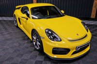 USED 2016 04 PORSCHE CAYMAN 3.8 GT4 2d 380 BHP PORSCHE WARRANTY MARCH 2024, PORSCHE CARBON CERAMIC BRAKES PCCB, FULL PORSCHE SERVICE HISTORY, 918 STYLE BUCKET SEATS, HUGE SPEC,