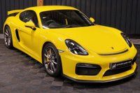 USED 2016 04 PORSCHE CAYMAN 3.8 GT4 2d 380 BHP PORSCHE WARRANTY MARCH 2024, PORSCHE CARBON CERAMIC BRAKES PCCB, FULL PORSCHE SERVICE HISTORY, 918 STYLE BUCKET SEATS, HUGE SPEC,