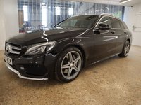 USED 2015 15 MERCEDES-BENZ C-CLASS 2.1 C250 D AMG LINE PREMIUM PLUS 5d 204 BHP TOP OF THE RANGE AMG LINE SPEC WITH FACTORY EXTRAS.