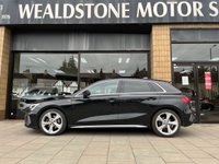 USED 2020 70 AUDI A3 2.0 SPORTBACK TDI S LINE 5d 148 BHP COMFORT + SOUND PACK | VIRTUAL CP