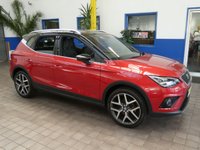 USED 2019 69 SEAT ARONA 1.0 TSI XCELLENCE LUX DSG 5d 114 BHP SAT NAV SMARTPHONE INTEGRATION PACK PARKING SENSORS 6 MONTHS GOLD WARRANTY