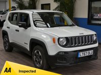 USED 2017 67 JEEP RENEGADE 1.6 SPORT 5d 108 BHP CAZ & ULEZ EXEMPT 1 OWNER 6 MONTHS GOLD WARRANTY