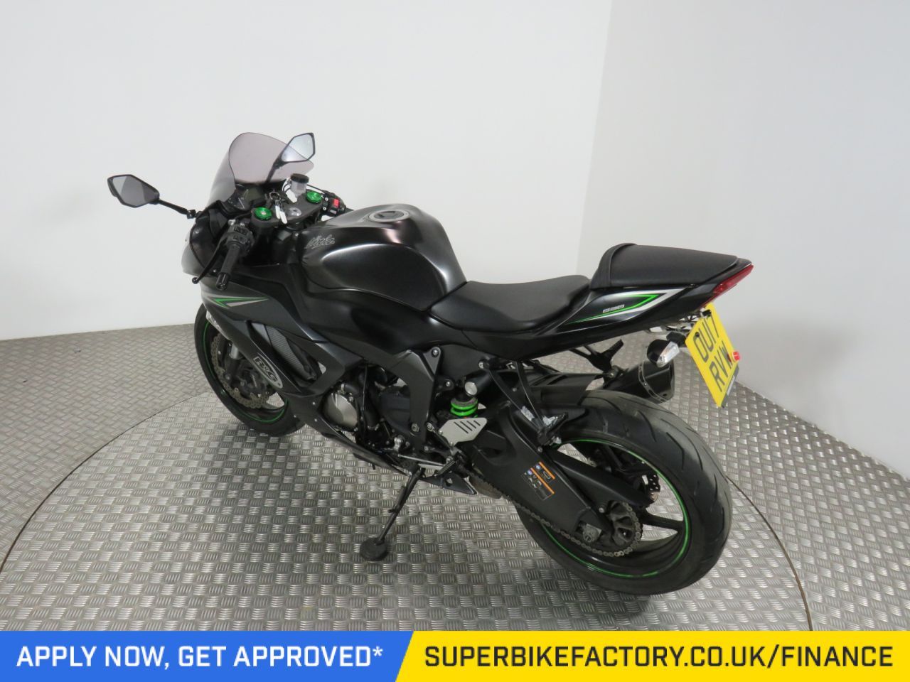 【さい】 2017 KAWASAKI ZX-6R GREY with 9268 miles - Used Motorbikes