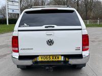 USED 2015 65 VOLKSWAGEN AMAROK 2.0 DC TDI HIGHLINE 4MOTION 178 BHP ** NO VAT * CANOPY + SAT NAV