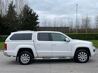 USED 2015 65 VOLKSWAGEN AMAROK 2.0 DC TDI HIGHLINE 4MOTION 178 BHP ** NO VAT * CANOPY + SAT NAV