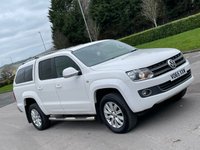 USED 2015 65 VOLKSWAGEN AMAROK 2.0 DC TDI HIGHLINE 4MOTION 178 BHP ** NO VAT * CANOPY + SAT NAV