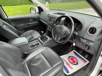 USED 2015 65 VOLKSWAGEN AMAROK 2.0 DC TDI HIGHLINE 4MOTION 178 BHP ** NO VAT * CANOPY + SAT NAV