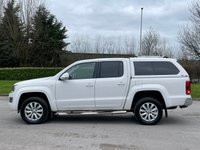 USED 2015 65 VOLKSWAGEN AMAROK 2.0 DC TDI HIGHLINE 4MOTION 178 BHP ** NO VAT * CANOPY + SAT NAV