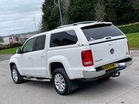 USED 2015 65 VOLKSWAGEN AMAROK 2.0 DC TDI HIGHLINE 4MOTION 178 BHP ** NO VAT * CANOPY + SAT NAV
