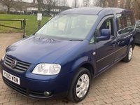 USED 2010 60 VOLKSWAGEN CADDY MAXI 1.9 TDI MAXI- LIFE  DSG WAV WHEELCHAIR ACCESSIBLE........5 SEATS