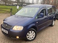 USED 2010 60 VOLKSWAGEN CADDY MAXI 1.9 TDI MAXI- LIFE  DSG WAV WHEELCHAIR ACCESSIBLE........5 SEATS