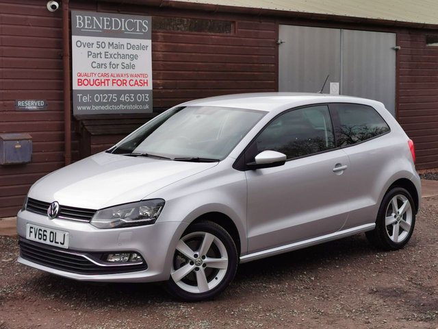 2016 66 Volkswagen Polo 1.0 SEL TSI DSG 3d 109 BHP