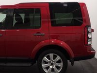 USED 2014 64 LAND ROVER DISCOVERY 3.0 SDV6 SE TECH 5d 255 BHP 1 Owner from new, Striking Firenze Red, Full black leather interior, heated seats,