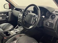 USED 2014 64 LAND ROVER DISCOVERY 3.0 SDV6 SE TECH 5d 255 BHP 1 Owner from new, Striking Firenze Red, Full black leather interior, heated seats,