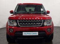 USED 2014 64 LAND ROVER DISCOVERY 3.0 SDV6 SE TECH 5d 255 BHP 1 Owner from new, Striking Firenze Red, Full black leather interior, heated seats,