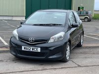 USED 2012 12 TOYOTA YARIS 1.3 VVT-I TR 3d 98 BHP LOW RATE FINANCE AND P/X AVAILABLE