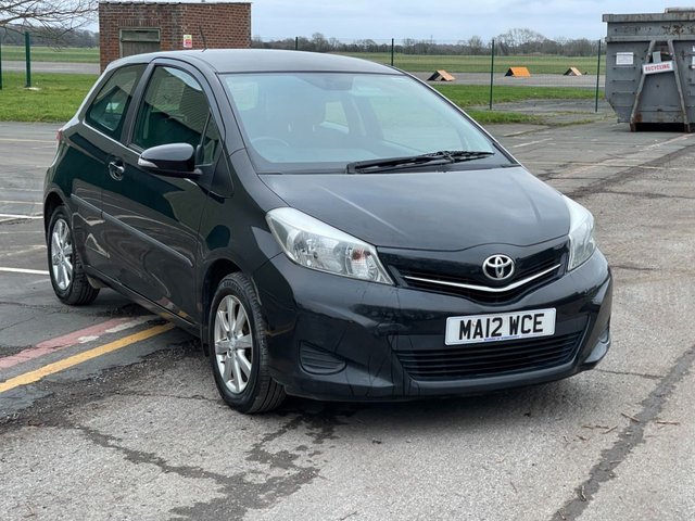 2012 12 Toyota Yaris 1.3 VVT-I TR 3d 98 BHP