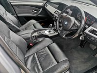 USED 2009 09 BMW 5 SERIES 2.0 520D M SPORT BUSINESS EDITION 4d 175 BHP BLUEOOTH + HEATED FRONT SEATS + BMW BUSINESS NAVIGATION + AUTOMATIC AIR CONDITIONING + DAKOTA LEATHER + RADIO + CD + AUX + USB AND SO MUCH MORE!