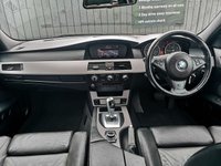 USED 2009 09 BMW 5 SERIES 2.0 520D M SPORT BUSINESS EDITION 4d 175 BHP BLUEOOTH + HEATED FRONT SEATS + BMW BUSINESS NAVIGATION + AUTOMATIC AIR CONDITIONING + DAKOTA LEATHER + RADIO + CD + AUX + USB AND SO MUCH MORE!