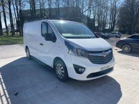 USED 2017 11 VAUXHALL VIVARO 1.6 L1H1 2700 SPORTIVE CDTI 120 BHP NO VAT + LOOKS AND DRIVES EXCELLENT