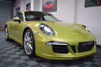 USED 2014 T PORSCHE 911 3.8 CARRERA S PDK 2d 400 BHP PTS PERIDOT GREEN / AERO KIT