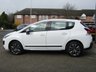 USED 2015 64 PEUGEOT 3008 1.6 E-HDI ACTIVE 5d 115 BHP Finished in BIANCA WHITE with DARK GREY CLOTH trim. This 3008 is arguably one of the most stylish SUVs on the market today.This 3008 will offer you everything you need, it is economical, practical and upmarket and all at a reasonable price. If you want a small SUV this 3008 should definitely be one to consider. Features include &pound;20 road tax, Parking Sensors, B/Tooth, Cruise control, 17" Alloys and much more. Just Seviced and 12 Months MOT.