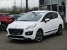 USED 2015 64 PEUGEOT 3008 1.6 E-HDI ACTIVE 5d 115 BHP Finished in BIANCA WHITE with DARK GREY CLOTH trim. This 3008 is arguably one of the most stylish SUVs on the market today.This 3008 will offer you everything you need, it is economical, practical and upmarket and all at a reasonable price. If you want a small SUV this 3008 should definitely be one to consider. Features include &pound;20 road tax, Parking Sensors, B/Tooth, Cruise control, 17" Alloys and much more. Just Seviced and 12 Months MOT.