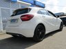 USED 2017 17 MERCEDES-BENZ A-CLASS 1.5 A 180 D SPORT PREMIUM 5d 107 BHP Finished in POLAR WHITE with contrasting FULL LEATHER HEATED Trim. This Low mileage A class certainly looks smart, with its slim lights and smooth body panels. There's plenty of room in the front and the back which will be great for the average family. Features include Full Heated leather , Alloys, Sat Nav, Reversing Camera, B/Tooth, Cruise control and much more. Mercedes Dealer Serviced at 13026 miles, 17477 miles, and on arrival at 38166 miles.