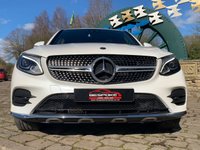 USED 2018 68 MERCEDES-BENZ GLC-CLASS 2.1 GLC 250 D 4MATIC AMG LINE PREMIUM PLUS 4d 201 BHP STUNNING 2018/68reg MERCEDES GLC COUPE - 4-MATIC - 9SPD AUTOMATIC/PADDLE SHIFT GEARBOX - FULL HEATED BLACK LEATHER - SATELLITE NAVIGATION - ELEC GLASS ROOF - 1 FORMER KEEPER - FULL HISTORY - HUGE SPEC COSTING IN EXCESS OF &pound;47K WHEN NEW