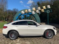 USED 2018 68 MERCEDES-BENZ GLC-CLASS 2.1 GLC 250 D 4MATIC AMG LINE PREMIUM PLUS 4d 201 BHP STUNNING 2018/68reg MERCEDES GLC COUPE - 4-MATIC - 9SPD AUTOMATIC/PADDLE SHIFT GEARBOX - FULL HEATED BLACK LEATHER - SATELLITE NAVIGATION - ELEC GLASS ROOF - 1 FORMER KEEPER - FULL HISTORY - HUGE SPEC COSTING IN EXCESS OF &pound;47K WHEN NEW