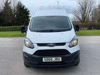 USED 2016 66 FORD TRANSIT CUSTOM 2.2 290 LR P/V 99 BHP ** NO VAT **  LOW MILES