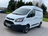 USED 2016 66 FORD TRANSIT CUSTOM 2.2 290 LR P/V 99 BHP ** NO VAT **  LOW MILES