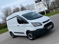 USED 2016 66 FORD TRANSIT CUSTOM 2.2 290 LR P/V 99 BHP ** NO VAT **  LOW MILES