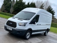 USED 2018 68 FORD TRANSIT 2.0 350 L3 H3 P/V DRW 129 BHP ** NO VAT * +REVERSING CAMERA