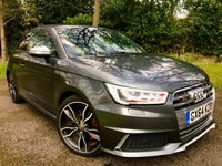 USED 2014 64 AUDI A1 2.0 S1 QUATTRO 3d 228 BHP STUNNING SERVICE HISTORY =FULL AUDI FIVE OAKS SERVING X11 STAMPS//QUATTRO INTERIOR PACK//QUATTRO EXTERIOR PACK//RECENT NEW  TYRES AND BRAKES\ONLY 2 PRIVATE OWNERS WHO PURCHASED IT THROUGH FIVE OAKS AUDI'' QUATTRO 3d 228 BHP STUNNING SERVICE HISTORY =FULL AUDI FIVE OAKS SERVICING X11 STAMPS//QUATTRO INTERIOR PACK//QUATTRO EXTERIOR PACK//RECENT NEW  TYRES AND BRAKES\ONLY 2 PRIVATE OWNERS WHO PURCHASED IT THROUGH FIVE OAKS AUDI''