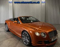 USED 2015 15 BENTLEY CONTINENTAL 6.0 GT SPEED 2DR CONVERTIBLE AUTO (616 BHP) RECENTLY SERVICED (JULY 2025)