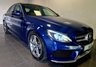 USED 2017 17 MERCEDES-BENZ C-CLASS 2.1 C 250 D AMG LINE 4d 204 BHP 15 MONTH WARRANTY