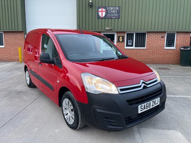 2018 68 Citroen Berlingo 1.6 625 ENTERPRISE L1 BLUEHDI 74 BHP