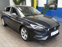 USED 2021 21 SEAT LEON 1.5 TSI EVO FR 5d 129 BHP SAT NAV CRUISE PARKING SENSORS 1 OWNER SEAT WARRANTY TILL AUG 2024