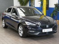 USED 2021 21 SEAT LEON 1.5 TSI EVO FR 5d 129 BHP SAT NAV CRUISE PARKING SENSORS 1 OWNER SEAT WARRANTY TILL AUG 2024