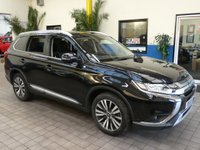 USED 2019 69 MITSUBISHI OUTLANDER 2.0 DESIGN 5d 148 BHP 7 SEATS APP BASED SAT NAV CAMERA HEATED SEATS PARKING SENSORS MITSUBISHI WARRANY TILL OCT 2024
