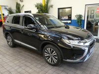 USED 2019 69 MITSUBISHI OUTLANDER 2.0 DESIGN 5d 148 BHP 7 SEATS APP BASED SAT NAV CAMERA HEATED SEATS PARKING SENSORS MITSUBISHI WARRANY TILL OCT 2024