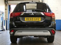 USED 2019 69 MITSUBISHI OUTLANDER 2.0 DESIGN 5d 148 BHP 7 SEATS APP BASED SAT NAV CAMERA HEATED SEATS PARKING SENSORS MITSUBISHI WARRANY TILL OCT 2024