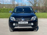 USED 2017 17 MITSUBISHI L200 2.4 DI-D 4WD BARBARIAN DCB 178 BHP ** NO VAT * *  SAT NAV ** LOW MILES