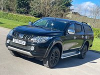USED 2017 17 MITSUBISHI L200 2.4 DI-D 4WD BARBARIAN DCB 178 BHP ** NO VAT * *  SAT NAV ** LOW MILES