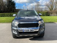 USED 2016 56 FORD RANGER 3.2 LIMITED 4X4 DCB TDCI 4d 197 BHP ** NO VAT **  LOW MILES