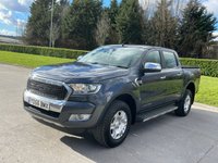 USED 2016 56 FORD RANGER 3.2 LIMITED 4X4 DCB TDCI 4d 197 BHP ** NO VAT **  LOW MILES