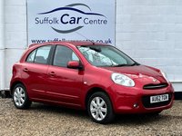 USED 2012 62 NISSAN MICRA 1.2 ACENTA 5d 79 BHP www.suffolkcarcentre.co.uk - Located at Lowestoft
